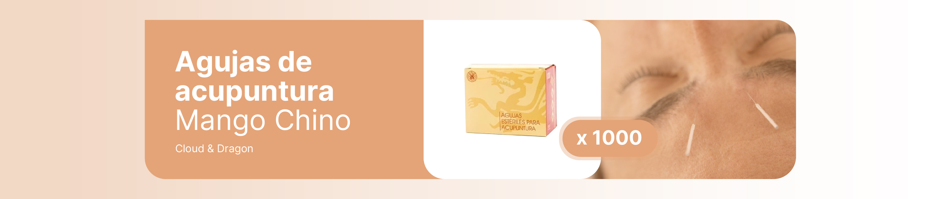 Diámetro	0,30 mm
Largo	25 mm
Tipo de Mango	Chino de Cobre
Marca	Cloud & Dragon
Descripción
MARCA: CLOUD & DRAGON
ORIGEN: CHINA
AUTORIZADO POR LA ANMAT PM-335-04
VENTA EXCLUSIVA A PROFESIONALES E INSTITUCIONES SANITARIAS.

Agujas de acupuntura Cloud&Dragon-mango cobreado-Un aplicador cada 5 agujas- Caja 1000 unidades-Diametro: 0.30mm Largo útil: 25mm