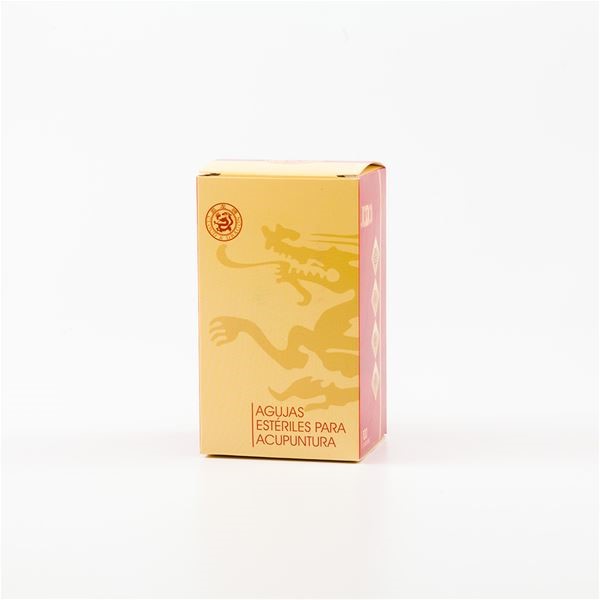 Mango Chino Plateado Cloud & Dragon 0,22 mm X 40 mm 1 Aplicador X Aguja Caja X 100