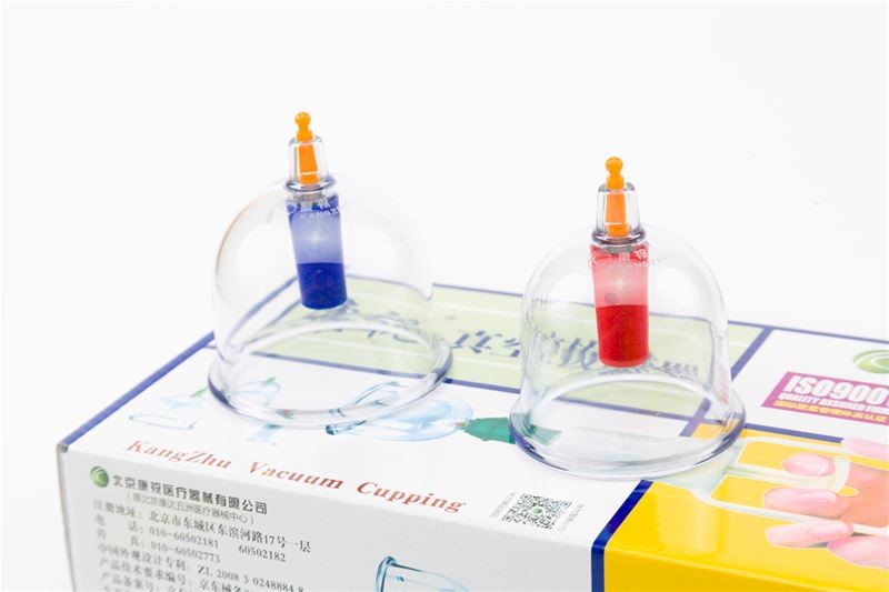 Set De 6 Ventosas Plasticaspara Masajes C/Aplicador