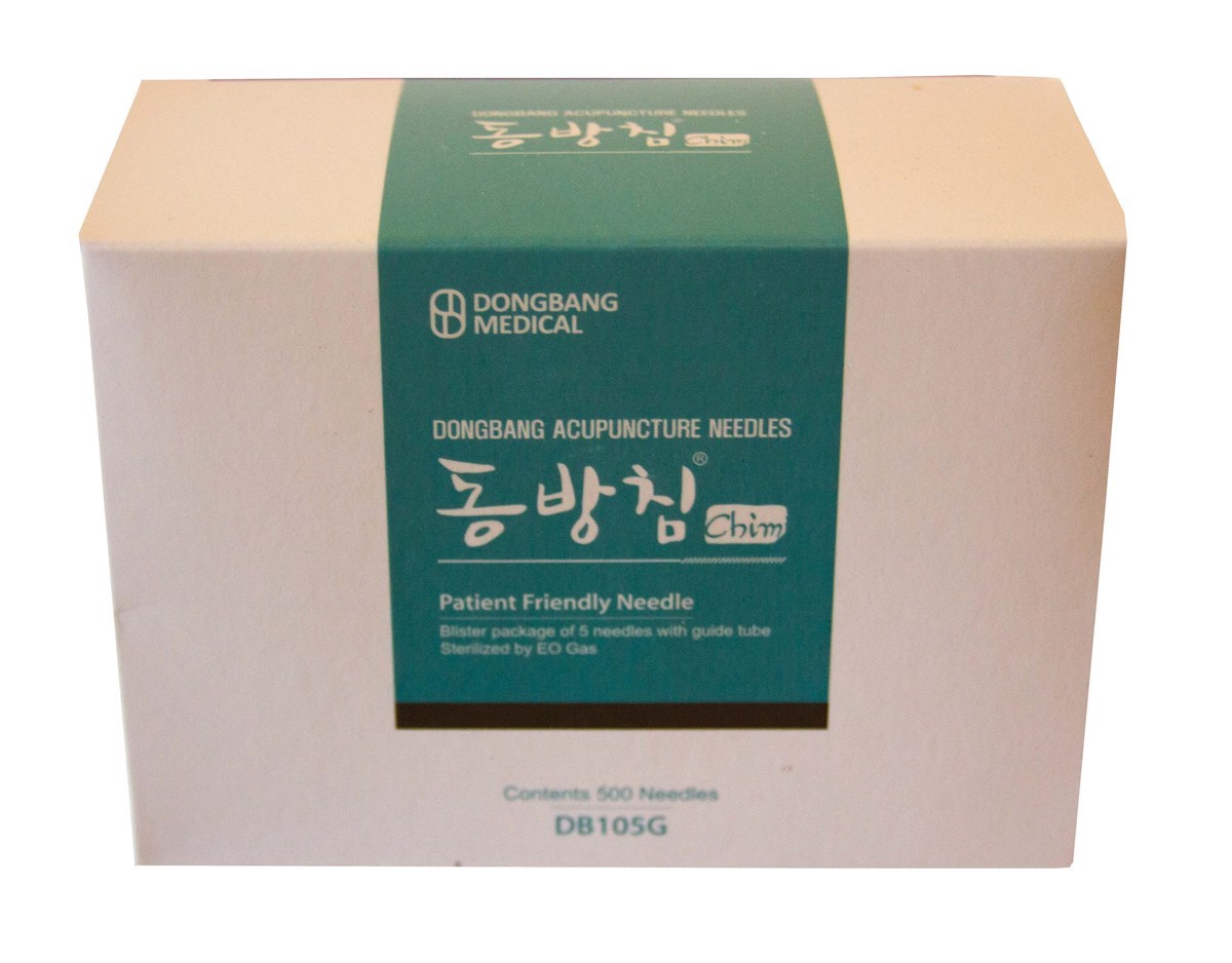 Mango Coreano Dong Bang 0,20mm X 30mm 1 Aplicador C/5 Agujas Caja 500u