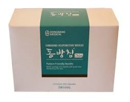 Mango Coreano Dong Bang 0,30mm X 15mm 1 Aplicador C/5 Agujas Caja 500u