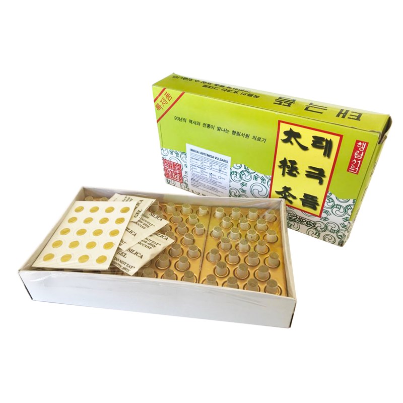 Conitos De Moxa Premium Autoadhesivos Caja 225 Unid