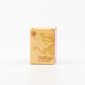 Mango Chino Plateado Cloud & Dragon 0,30 mm X 25 mm 1 Aplicador X Aguja Caja X 100