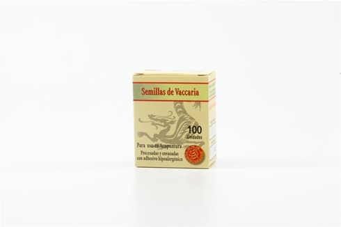 Semillas Vaccaria C/Adhesivo Caja X 100