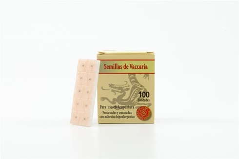 Semillas Vaccaria C/Adhesivo Caja X 100
